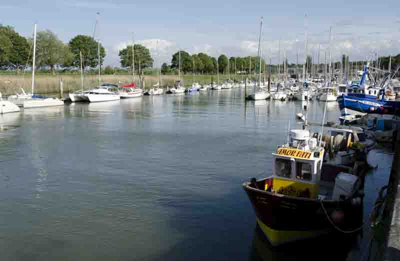 Francia - Bahía de Somme 16 - St. Valery Sur Somme - puerto